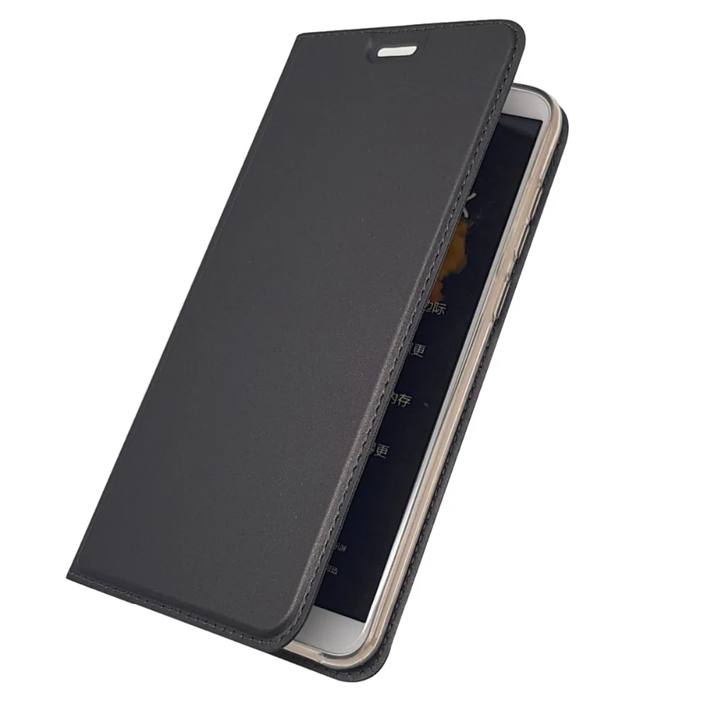 Роскошный кожаный чехол для телефона Huawei Honor 8 9 10 7A 7C 7X силиконовый флип-чехол V9 Play