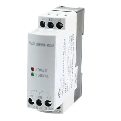 Jvrd AC 200 В - 500 два из светодиодов свет фаза несоблюдение последовательности реле |
