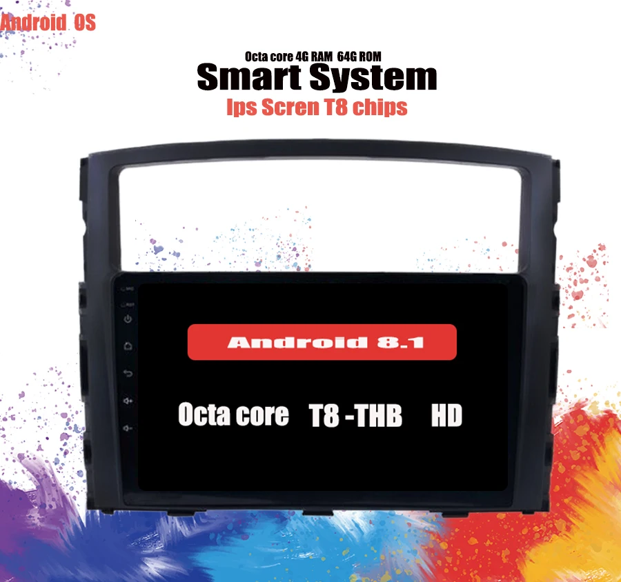 Головное устройство 9 &quotAndroid 10 0 HD 6G/128G Sim LTE Восьмиядерный автомобильный DVD GPS Радио