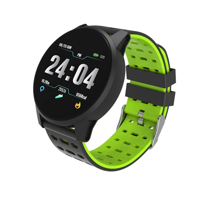 B2 1.3inch Touch Screen Smart band Heart Rate Blood Pressure Oxygen Monitor Round Dial Sport Modes Waterproof wristband | Электроника