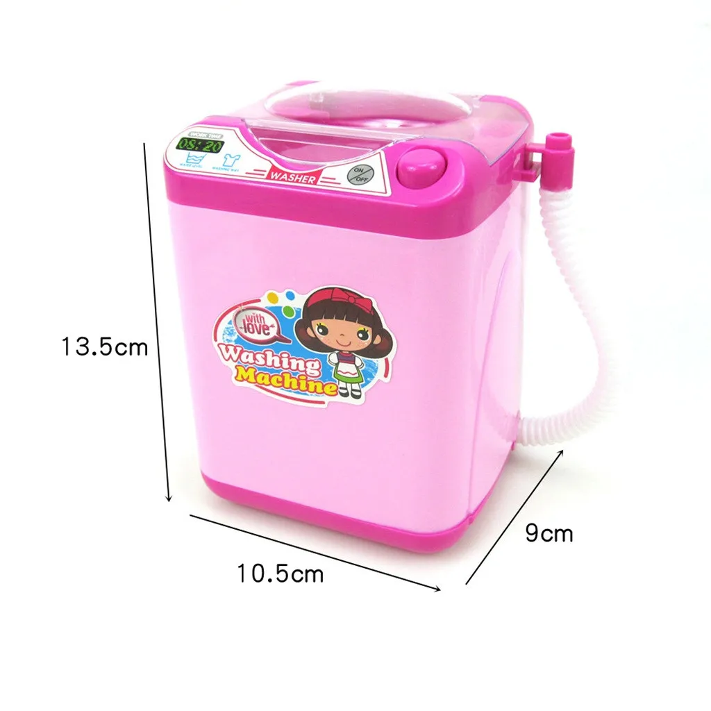 7 шт. Мини электрическая стиральная машина кукольный домик очень полезное