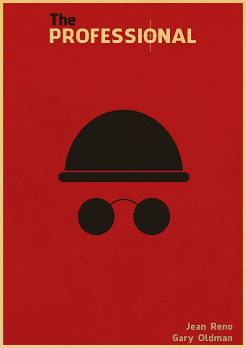 Ретро постер из фильма Leon декоративный крафт бумаги украшение для стены