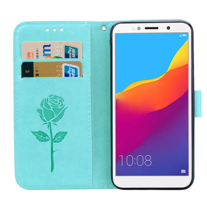 Чехол для Honor 7A чехол кожаный флип 5 45 дюйма Huawei 7 A Honor7A русская версия