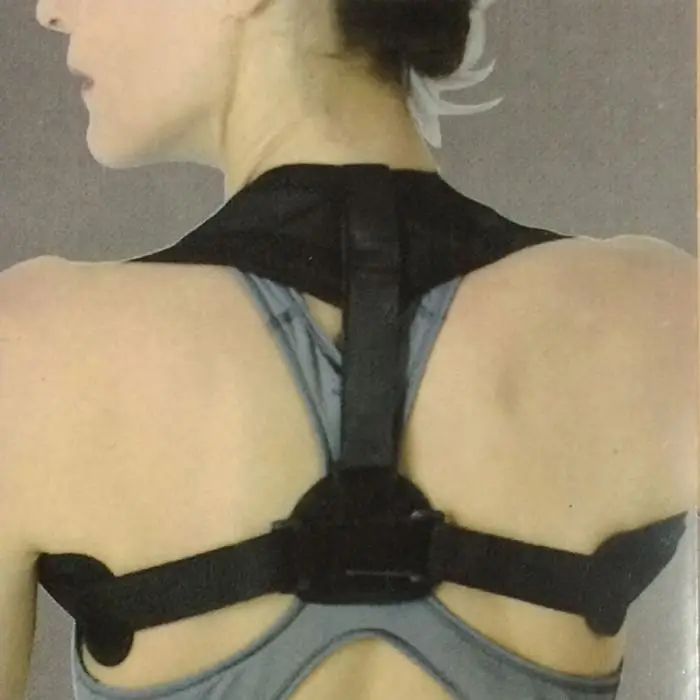 Медицинский Корректор осанки ключицы для взрослых детей пояс для поддержки спины Ортопедический Корсет бандаж плечо правильный EK-Новинка