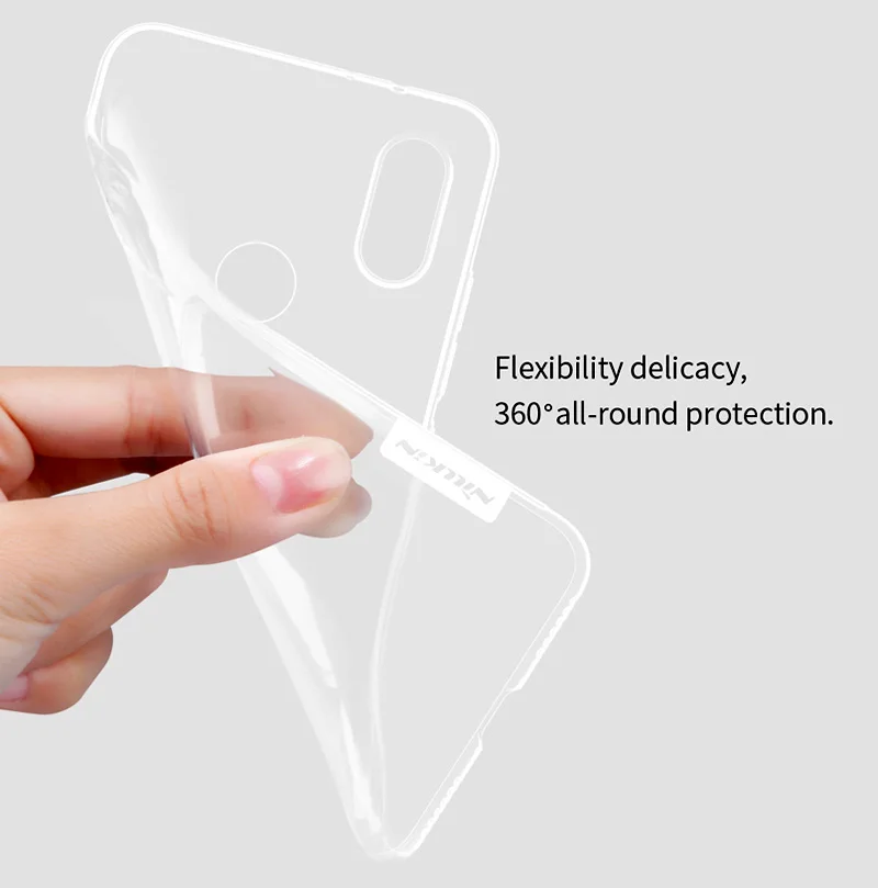 Nillkin Nature Transparent Clear Case For Xiaomi Mi A2 Lite Mi6X Soft TPU Cover |