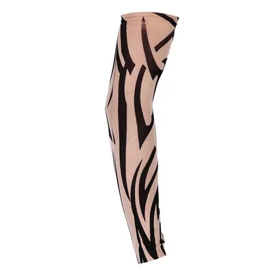 Tattoo Sleeve 30 1 шт. дышащая быстросохнущая Защита от ультрафиолетовых лучей рукава для бега баскетбольные налокотники для фитнеса рукавицы для велоспорта - Цвет: Tattoo Sleeve 30