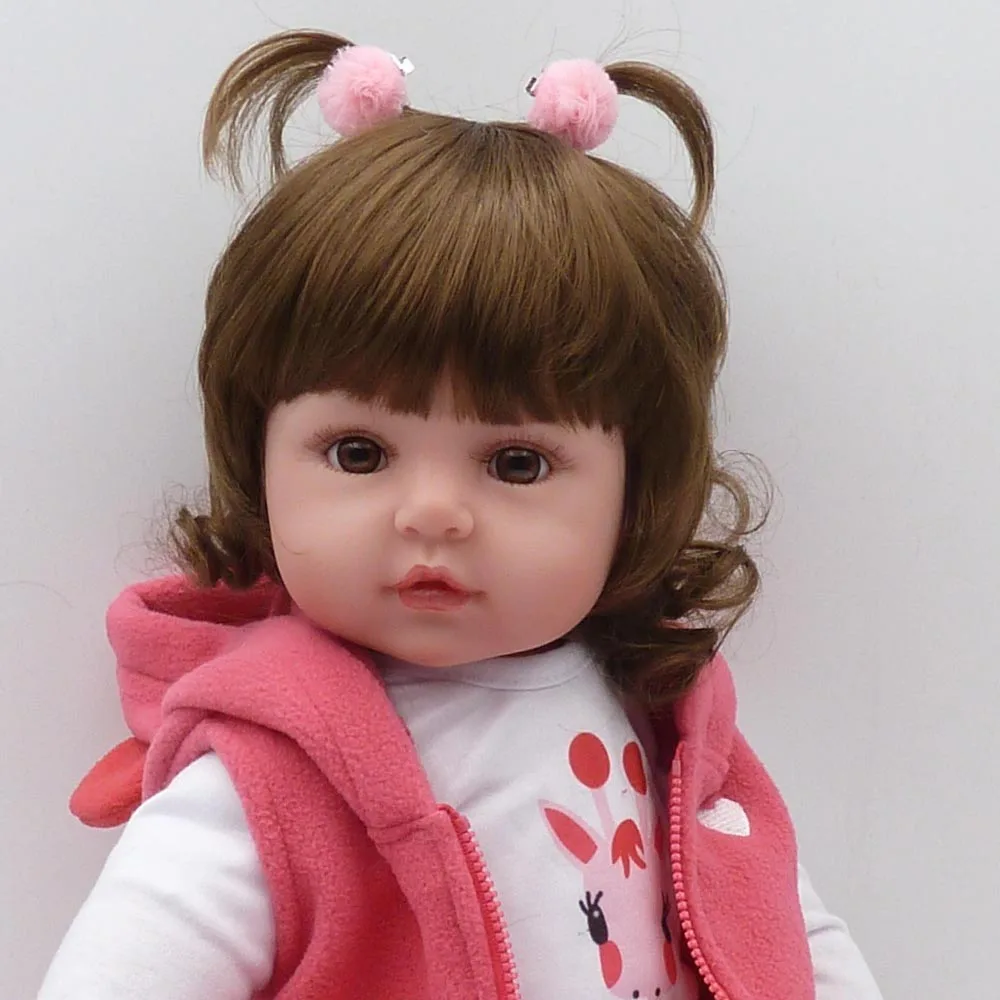 Игрушки для малышей Reborn Baby Doll 48 см мягкие силиконовые перерожденные куклы