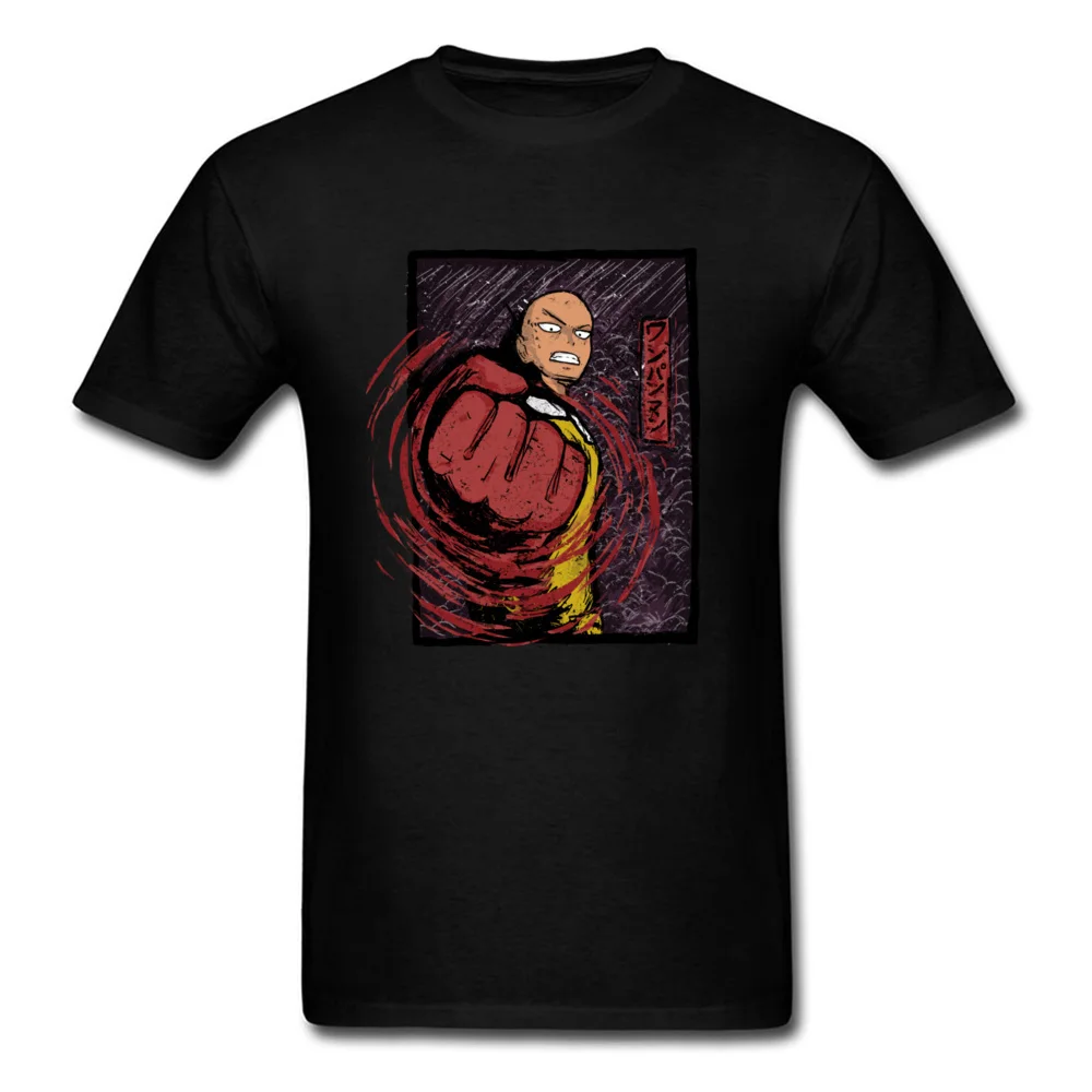 Hero For Fun One Punch Man футболка Супермен черная одежда мужская Винтажная Япония аниме
