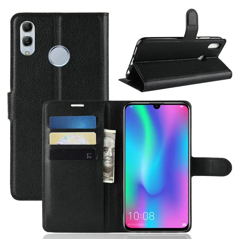 Для Huawei Honor 10 Lite HRY LX2 Чехол бумажник для телефона P Smart 2019 Plus + кожаный чехол