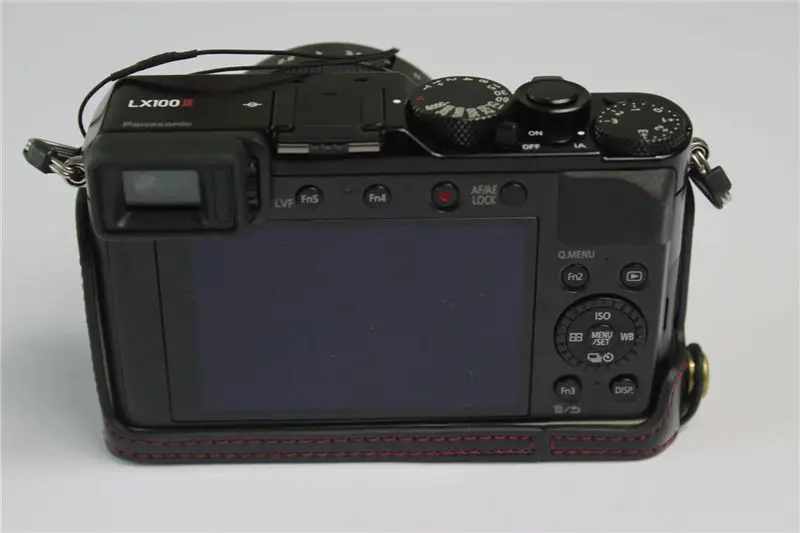Черный/Coffe/коричневая камера PU кожаный нижний чехол для Panasonic Lumix LX-100 M2 LX100II Половина корпуса чехол