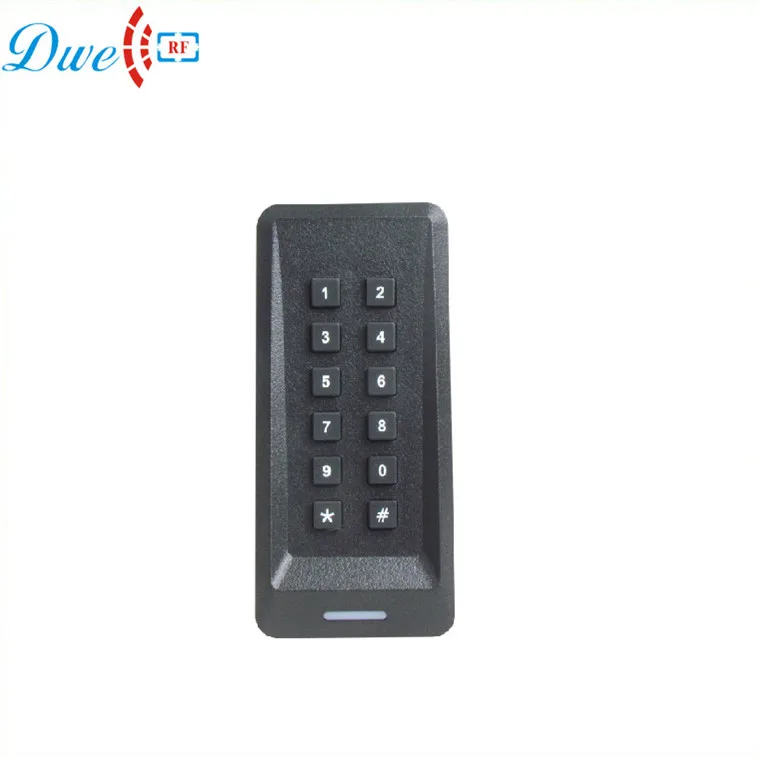 

DWE CC RF Access Control Card Reader 125khz Proximity RFID Smart Card Reader Scanner Waterproof Wiegand 26 D802A