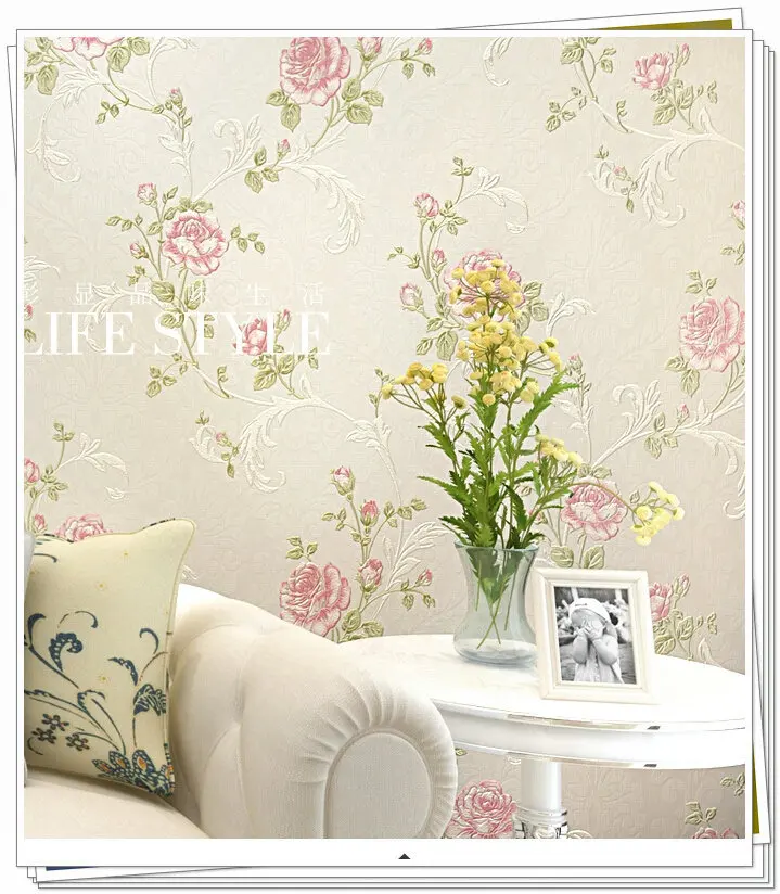 3D stereo Live Wallpaper environmental non-woven wallpaper bedroom background wall paper roll beach mural | Обустройство дома