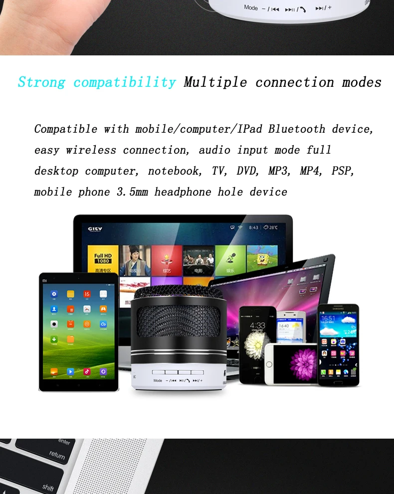 PHSOULTONE Bluetooth динамик мини Колонка s Громкая связь портативный беспроводной динамик Саундбар с микрофоном Музыка для TF MP3 плеер