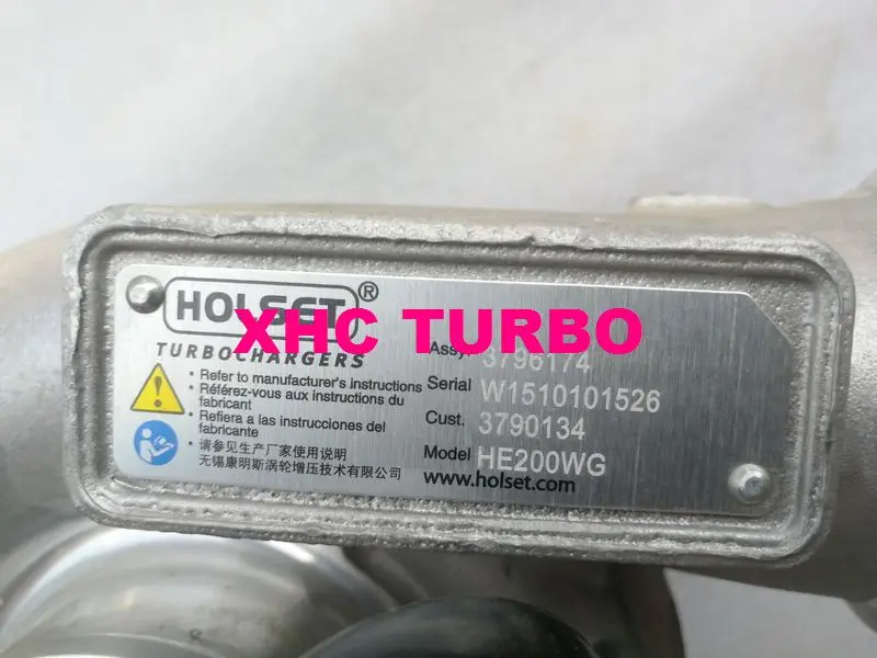 Новый настоящий Турбокомпрессор HOLSET HE200WG 3796174 3790134 для FOTON CUMMIN * S ISF 2.8L 105KW |