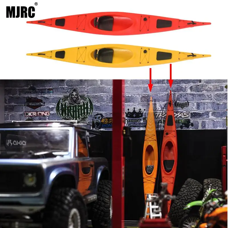 High Quality Mould Version Kayak Simulation Boat For 1/10 Rc Tracked Vehicles Trax Trx4 D90 D110 Axial Scx10 90046 Bronco Ferry
