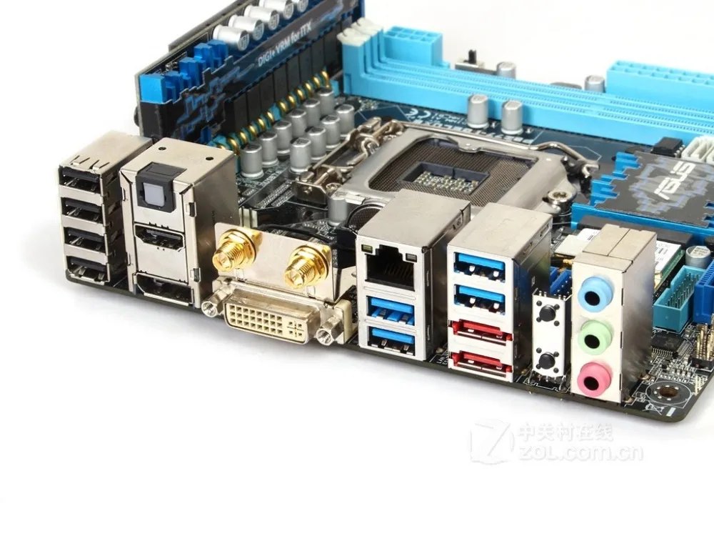 Оригинальная материнская плата для ASUS P8Z77-I DELUXE DDR3 LGA 1155 USB2.0 платы 16GB Z77 настольная материнская плата