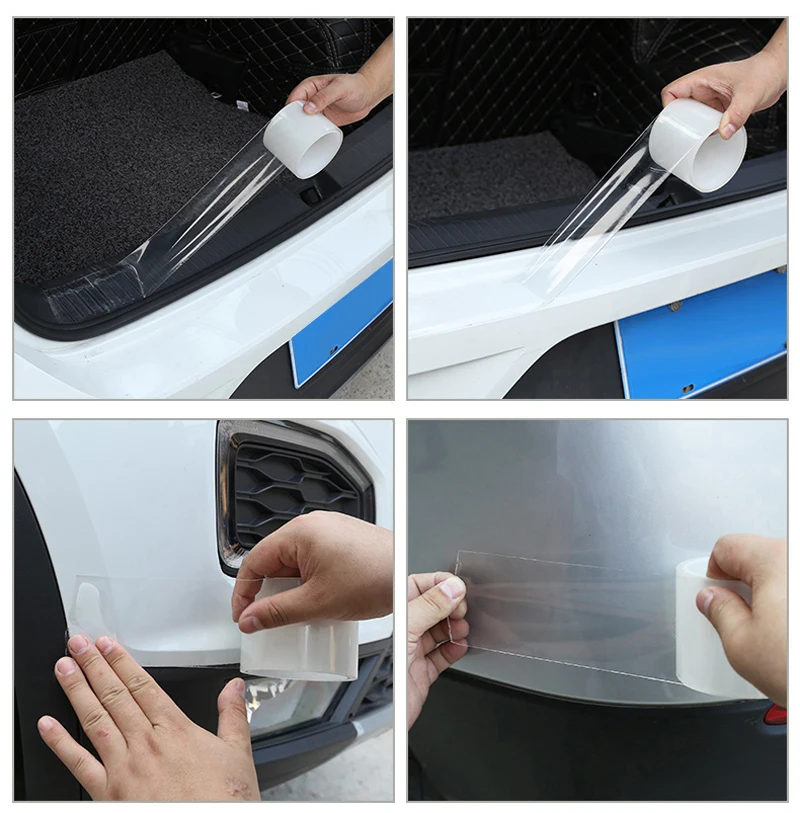 Universal Car Door Edge Guard Scratch Strip Anti Collision Bumper Protector Rubber Trim Molding Scratch Strip Crash Bar