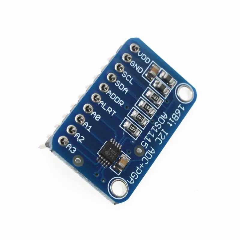16 бит I2C ADS1115 модуль ADC 4 канала с усилителем Pro для Arduino RPi 1 шт.|amplifier module|channel amplifier4 g |