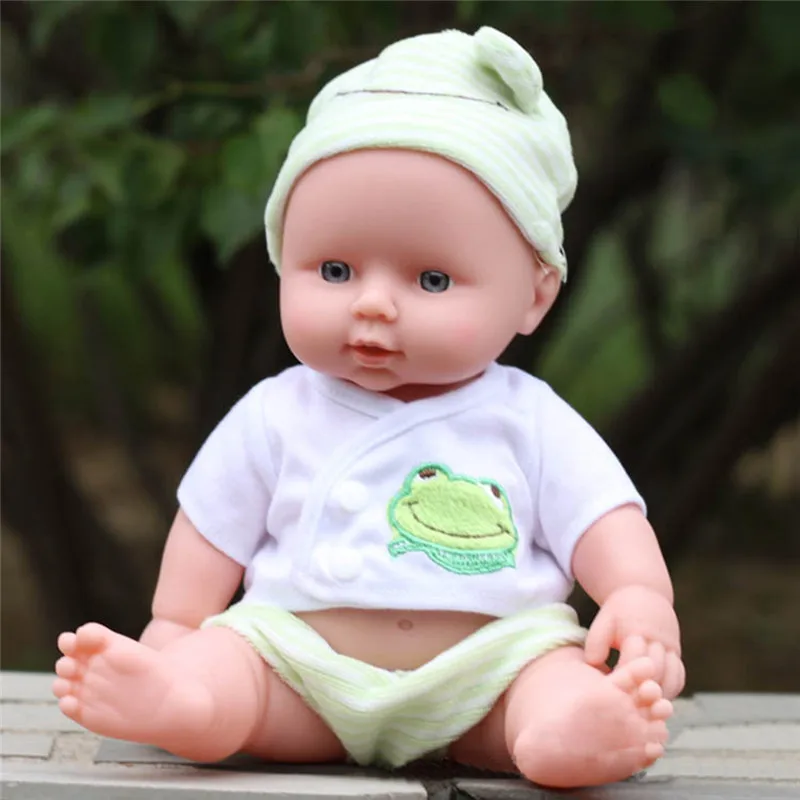 30 см мягкие силиконовые куклы Reborn Baby Реалистичная кукла Пупс 11 дюймов полная