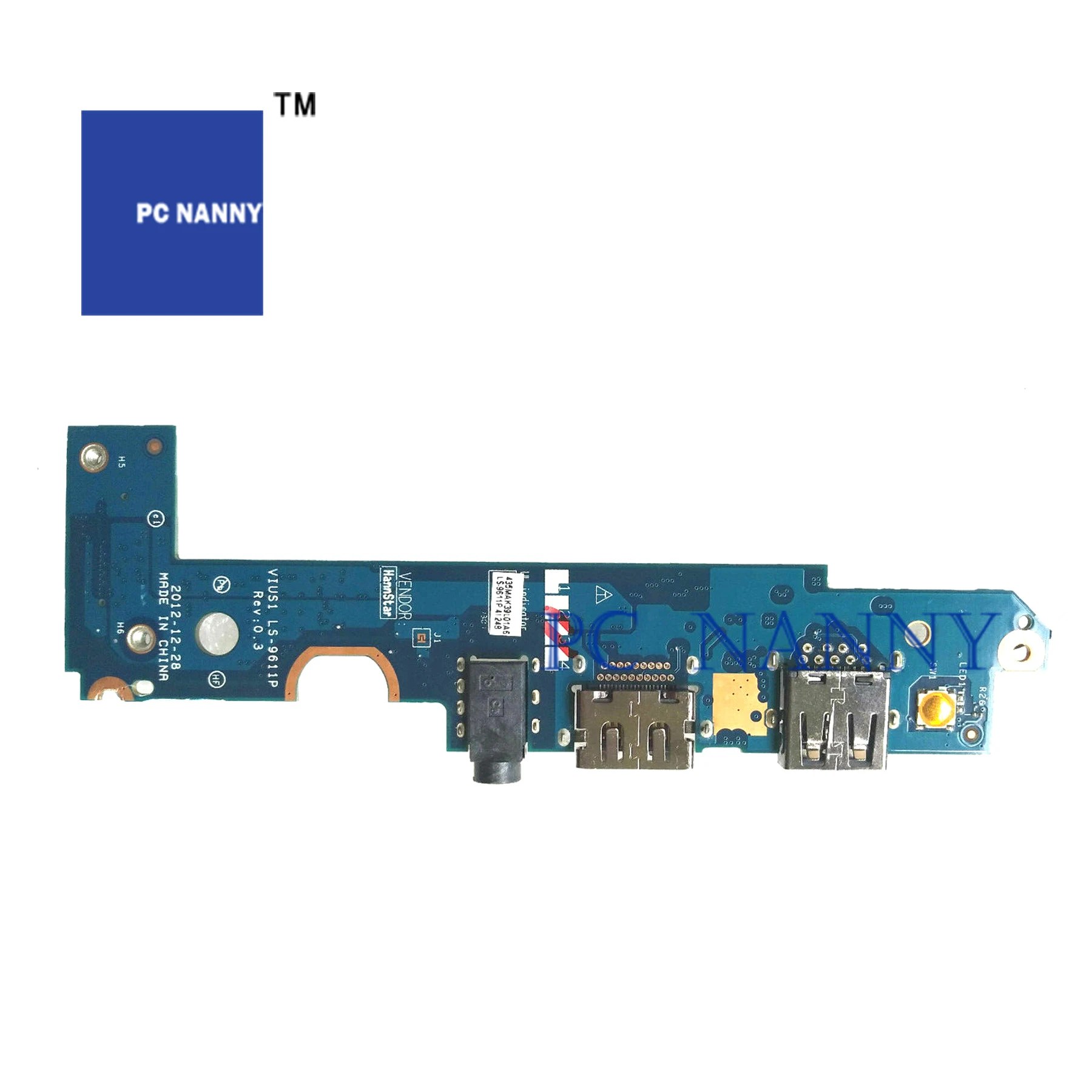 PCNANNY для Lenovo Thinkpad S431 S5 S3 USB HDMI аудио Плата VIUS1 LS-9611P тест хорошо используется |