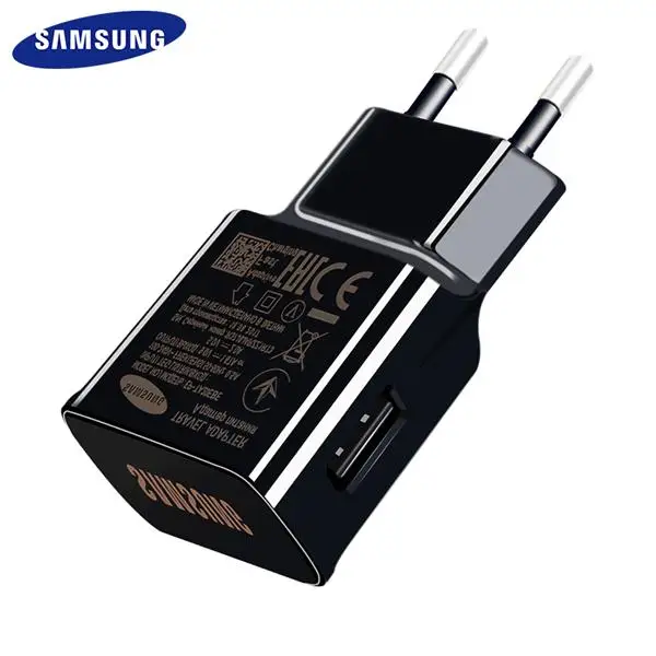 Samsung S8 S9 plus Оригинальное быстрое зарядное устройство 15 Вт 9V1. 67A 1,2 м usb type C кабель Быстрый адаптер EU/US/UK Note8 S 9 S 8 C5 C7 C9pro - Тип штекера: Only EU Charger