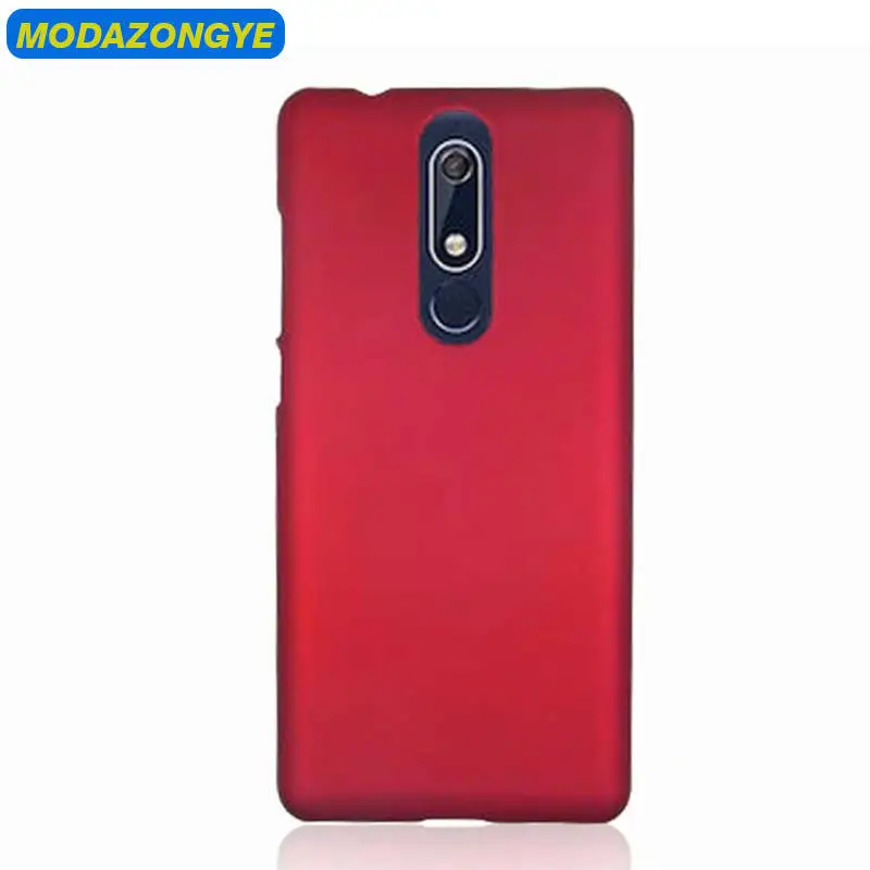 Для Nokia 5 1 чехол 2018 матовый пластиковый жесткий для телефона TA-1061 TA-1075 A-1076 TA-1081 TA-1088
