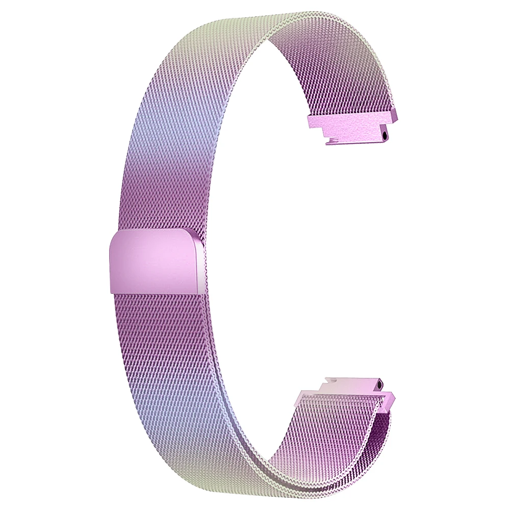 Joyozy для Fitbit Inspire HR Band Сменная сетка магнитный браслет из нержавеющей стали для наручных часов
