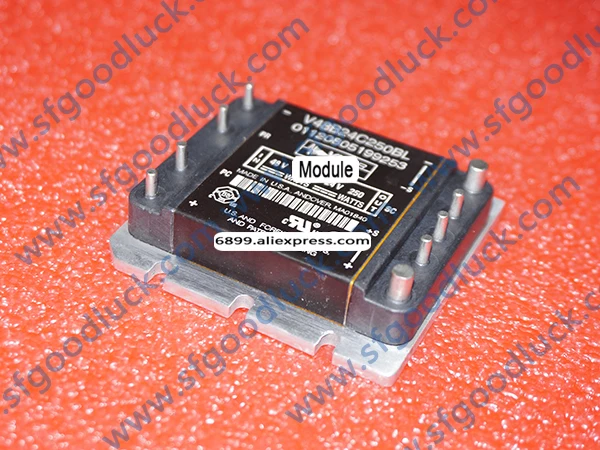 Модуль питания V48B24C250BL внешний модуль 24 в 250 А Вт 36 75 входной 9 DIP|module|module power |