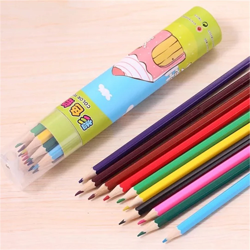 Канцтовары мультфильм творческий 12 видов цветов свинцовый Детский рисунок