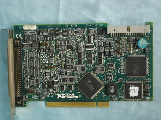 Фото Для б/у США NI PCI-6071E/PCI 6071E карта сбора данных DAQ | Компьютеры и офис