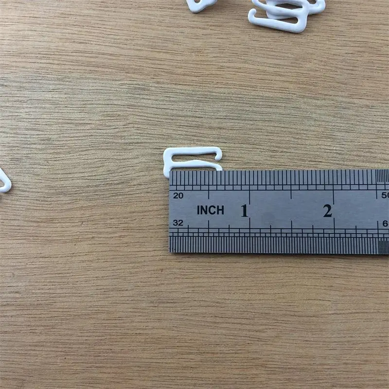 100 шт. белый металлический Железный + пластиковый бюстгальтер нижнее белье