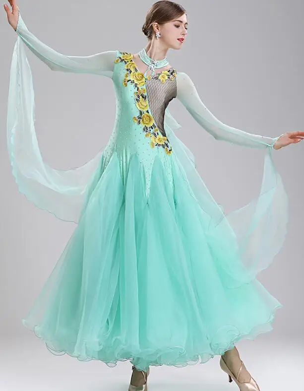 Женское платье для соревнований по танго стандартное бальное костюмы 293 |