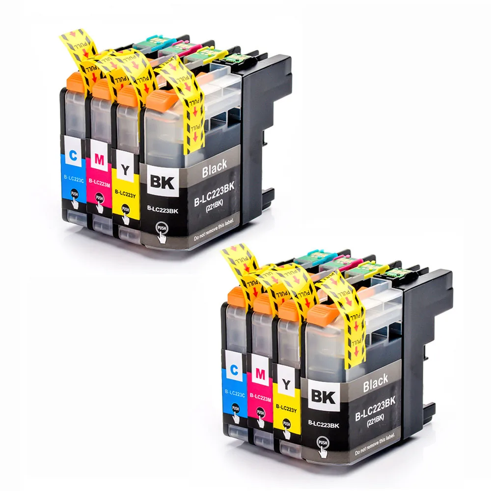 

2Set LC223 LC223xl Compatible Ink Cartridge For Brtoher DCP-J562DW/J4120DW/MFC-J480DW/J680DW/J880DW/J4620DW/J5720DW/J5320DW
