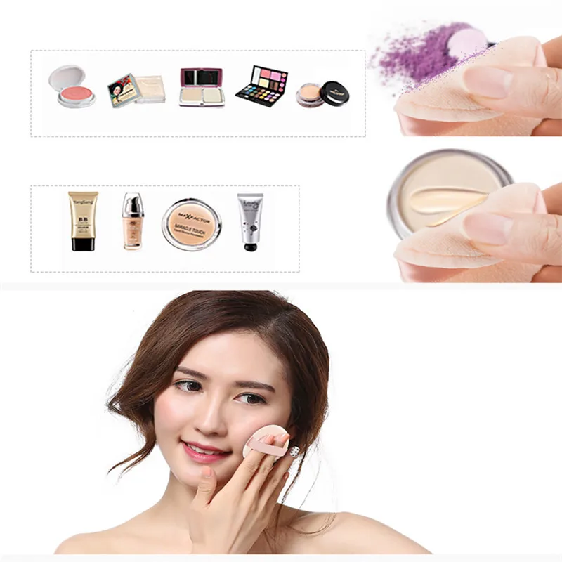 1 шт. мягкие губки для макияжа пудра пуховки основы профессиональные
