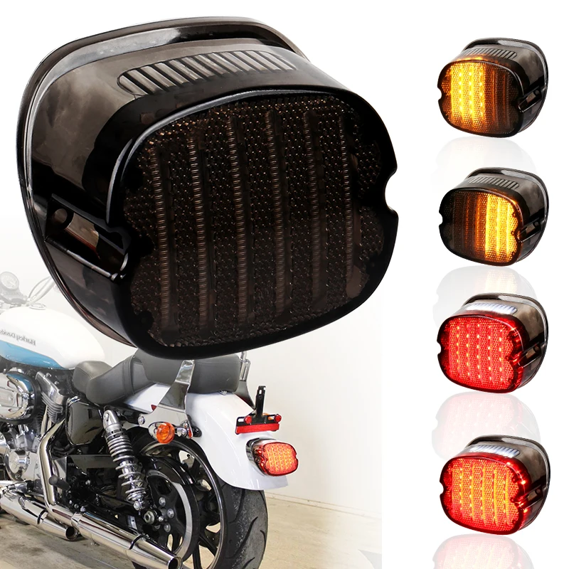 Светодиодный стоп-сигнал для мотоцикла лампа номерного знака Harley Sportster 883 1200 XL