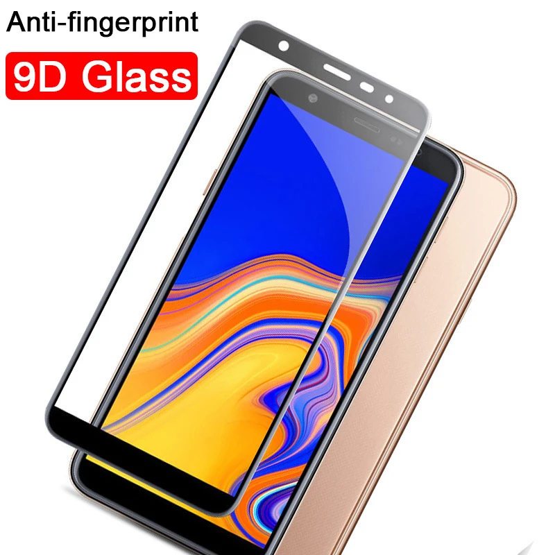 9D матовое защитное стекло против отпечатков пальцев для Samsung Galaxy J4 J6 Plus J8 2018 J4plus