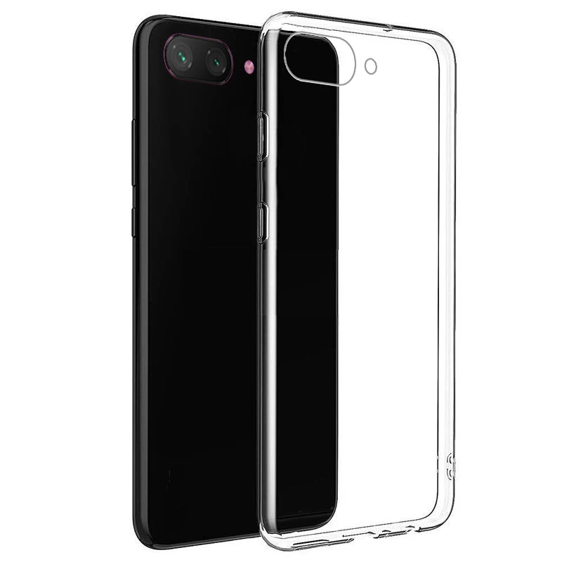 Прозрачный мягкий чехол из ТПУ с защитой от отпечатков пальцев для Asus Zenfone 4Max Pro