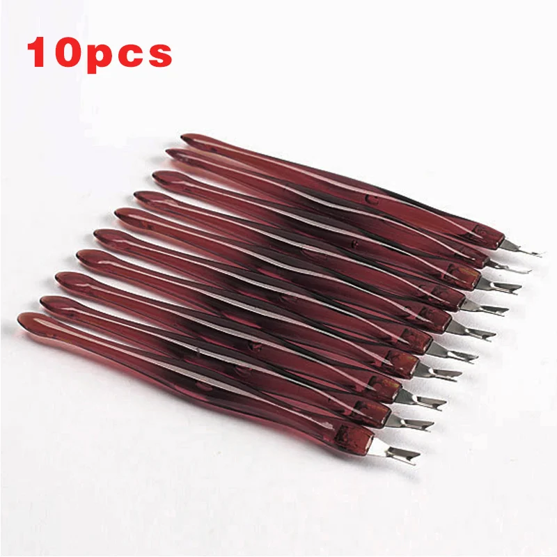 

10Pcs Cuticle Trimmer Pusher Remover Manicure Pedicure Care Nail Beauty 88 SK88