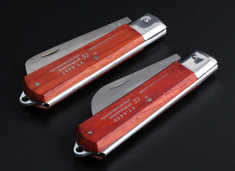 

UNeefull 2 Sets Folding High-end Electrician Knife,Cable Cutter Safety Knife,Utility knife Electrical Hardware Tool