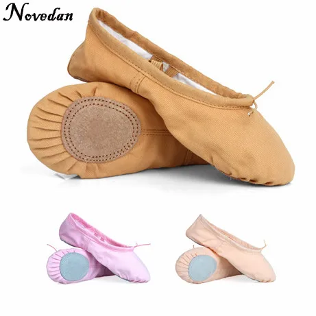 Brand New Canvas Soft Ballet Dance Shoes Gym Yoga Shoes Children Girls Women Slippers According The CM To Buy