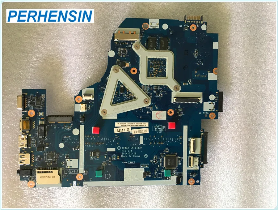 

FOR ACER E1-572 E1-572G Laptop motherboard SR16Q i3 4010U LA-B162P 100% Fully Tested