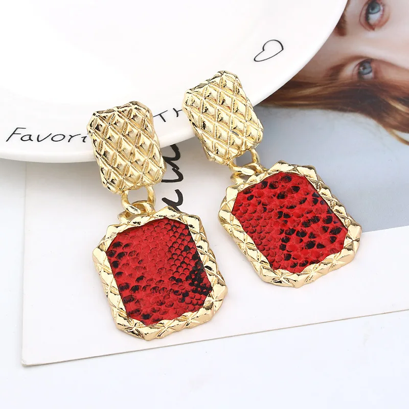 Модные Винтажные серьги со змеиным дизайном для женщин ювелирные изделия