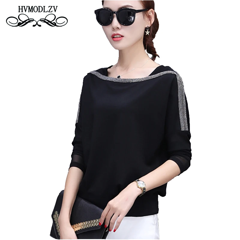 Женская бархатная Футболка с рукавами-шалью размера плюс осенне-зимняя