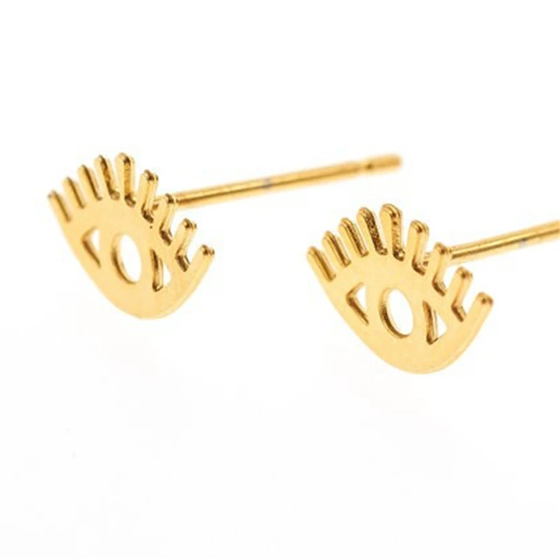 Женские серьги гвоздики сглаза|earrings jewelry|eye earringsevil eye earrings |