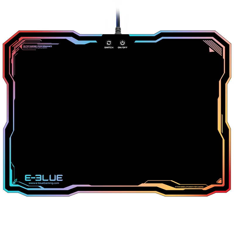 E 3LUE emp013 игровой Мышь геймер резиновая прокладка Pad игры keyboardpad RGB света