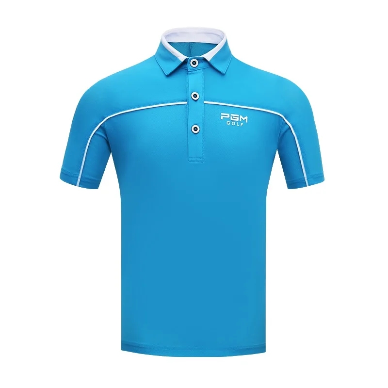 

Children Boys Golf Training T Shirts Teenager Short-Sleeved Breathable T-Shirt Comfortable Soft Stretch Fabric Tops D0744