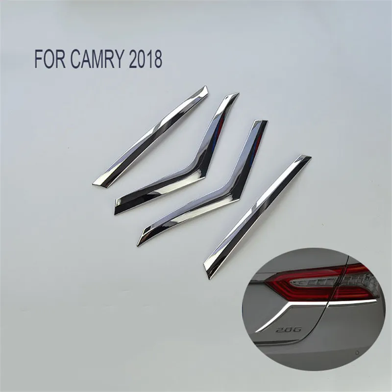 Подходит для Camry XV70 2017 2018 2019 хромированный задний фонарь накладка на Аксессуары