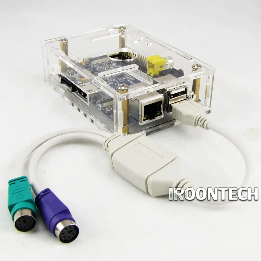 USB к PS/2 кабель клавиатуры и Мышь конвертер адаптер кабеля для Raspberry PI 3 модель B PI3 PI2