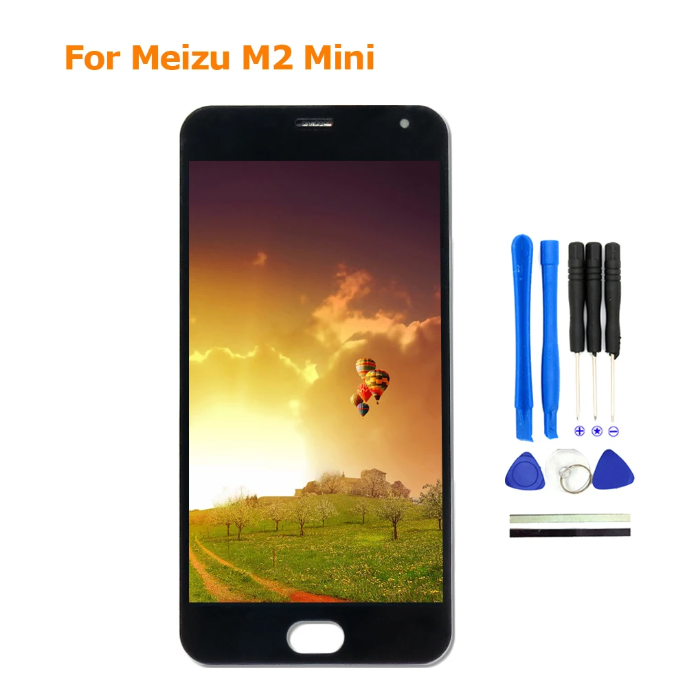 5 Inch LCD ЖК сенсорный дисплей экран стекло с тачскрином на телефон Meizu M2 mini
