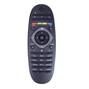 1pc universal television remote control replacement tv dvd remote control unit black for philips tvdvdaux free global shipping